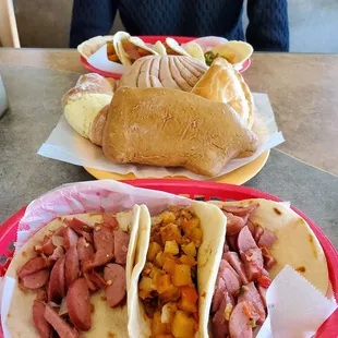 Breakfast Tacos &amp; Pan Dulce