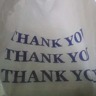 Take out for those who need it.