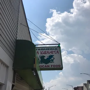 Front of the restaurant