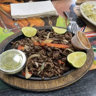 Beef Fajitas