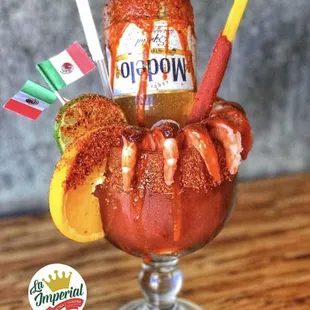 Shrimp Michelada