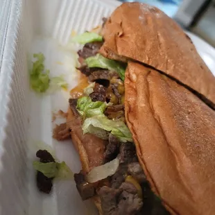 Carne asada torta.