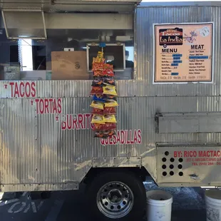 La india taco truck good tacos good burritos perfect for a quick lunch