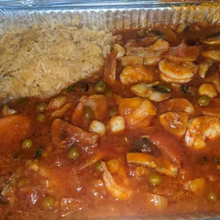 Arroz con mercados translation: GROSS