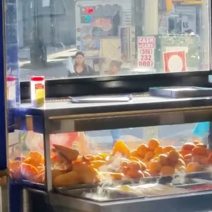 Cuchifritos in the window