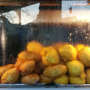 You know it's good when the Papas Rellenas steam up the window of the Cuchifritos spot.