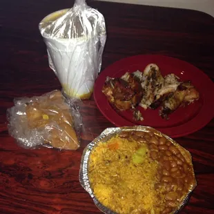 All this food for $11. Super cheap. Open 24/7. Cash only.
