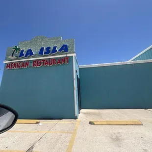 Outside the front door