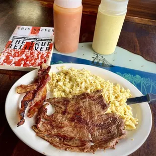 Steak, eggs &amp; bacon (à la carte)