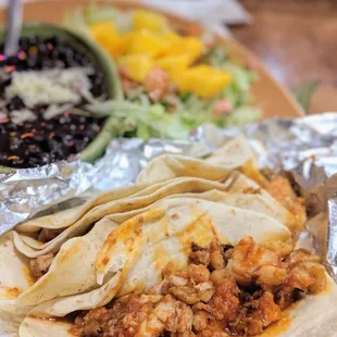 Chipotle Tacos (grilled catfish)