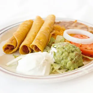 Flautas de Pollo