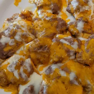 Bean and Cheese Nachos