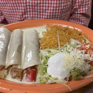 Enchiladas Seafood