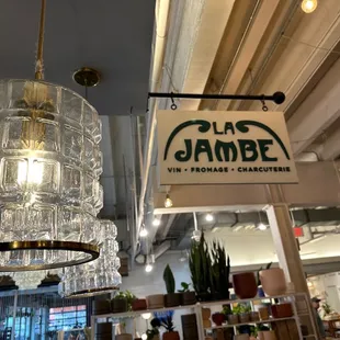 a chandelier hanging from the ceiling