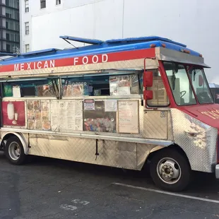 a mexican food truck