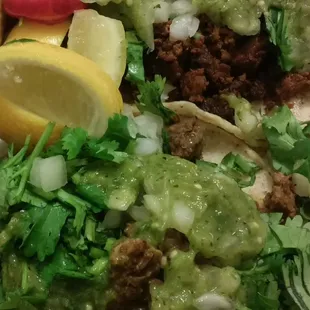 Los tacos de chorizo son de mis favoritos