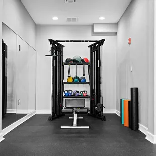 New gym equipment