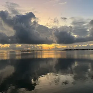 A photo of the bay I took with my phone one morning, approximately 70 yards from my front door.