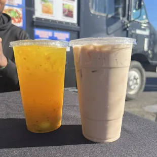 Agua Fresca and Salvadorian Horchata delicious!