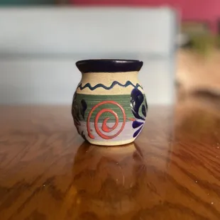 Adorable coffee mugs included!