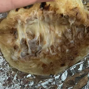 Bean &amp; cheese taco