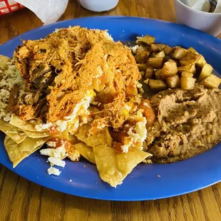 The "Chilaquiles Rojos with Chicken", which were everything BUT.