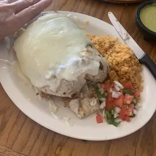 Burrito ( fajita beef)