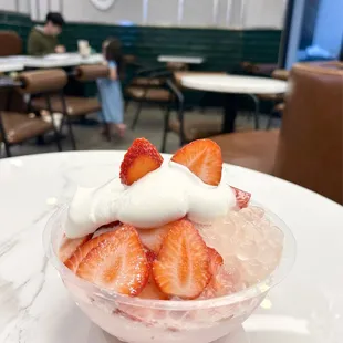 dessert, food