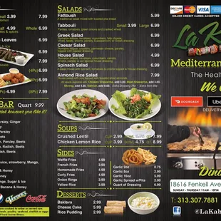 Menu page 2