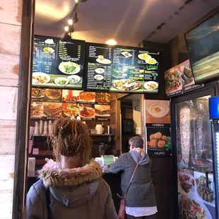 Menu items