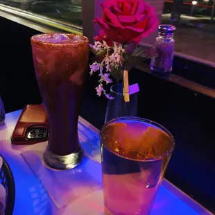 Pacifico draft and michelada
