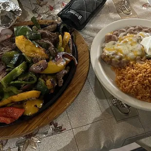 $22.95 Steak Fajitas