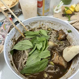 Thai boat after splitting with my sis