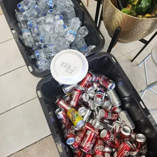 Free drinks
