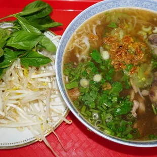 Pho Beef Special w/ Oxtail