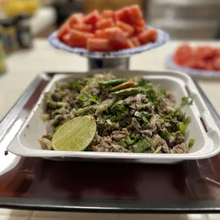 Beef Larb