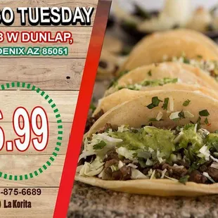 three taco tuesdays