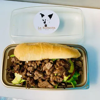 Kiki's Carne Asada Sandwich Lunch