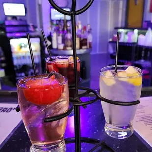 Sangria flight. Smaller than expected