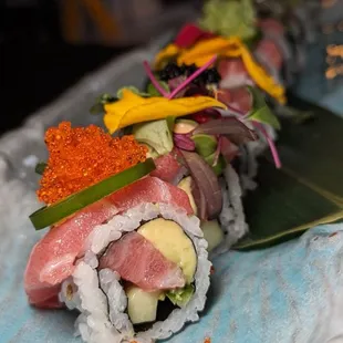 Toro Dragon Roll | @sushitraveler