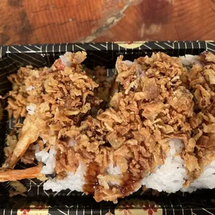 Crunch shrimp tempura roll