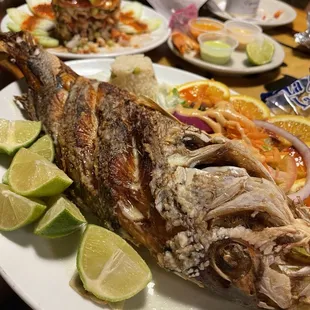 Huachinango al Mojo de Ajo