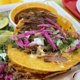 Birria tacos were excellent. The consome could have had a little more depth to it, but good enough 4.5/5