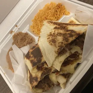 Fajita Beef Quesadilla