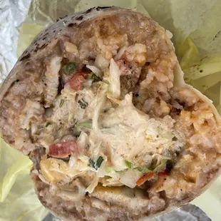 Blackened Fish Burrito