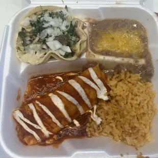 Chicken Enchiladas