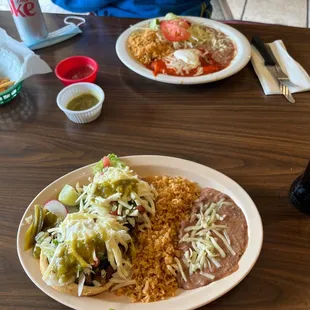 Sopes &amp; Enchiladas