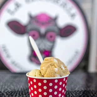 Two Scoop ($6) Green Chile &amp; Sweet Potato Casserole (seasonal flavor)