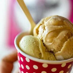 Two Scoop ($6) Green Chile &amp; Sweet Potato Casserole (seasonal flavor)
