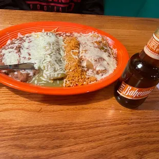 Enchilada Combo Plate